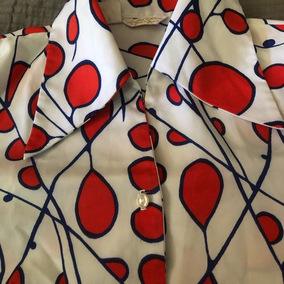 Vintage 1960s Ship’n Shore ltd ed Blouse Top size 36 M L Excellent Condition! - Picture 6 of 9